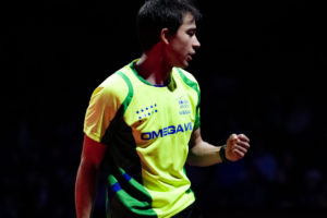 Hugo Calderano disputará seu oitavo Mundial de tênis de mesa (Divulgação/ITTF)